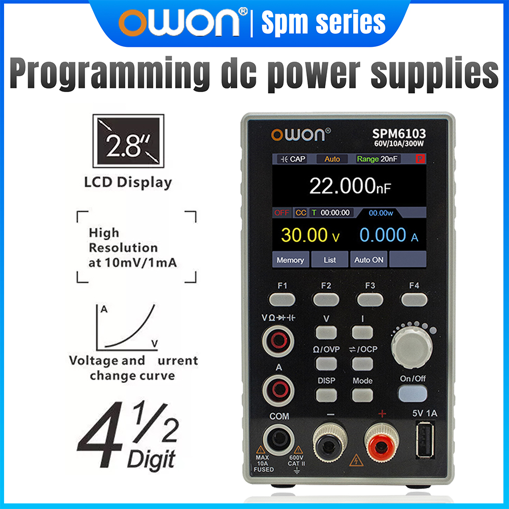 OWON SPM6103 프로그래밍 가능 DC 전원 공급 - Programmable Dc Power Supply 60V 10A 리뷰 및 가격